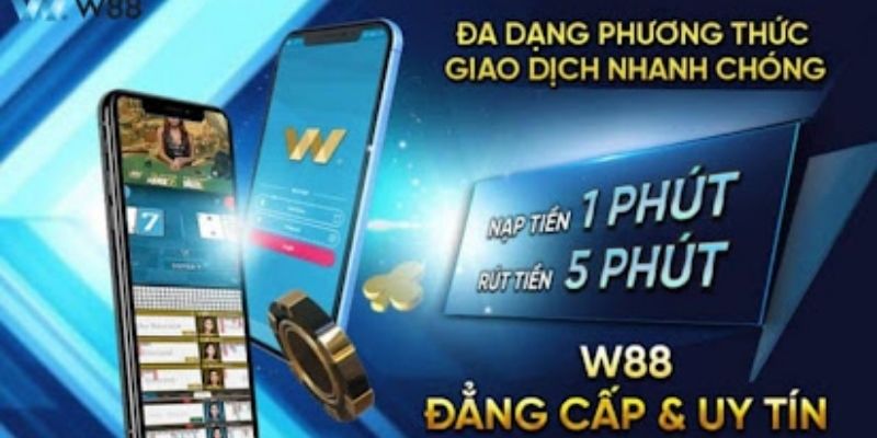 Các hình thức rút tiền tại W88